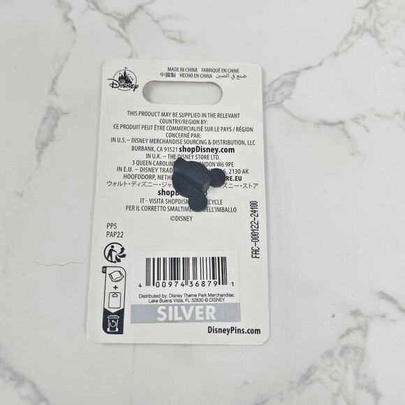 Disney Parks Mickey Mouse in Yellow Rain Poncho Pin - Picture 2 of 2